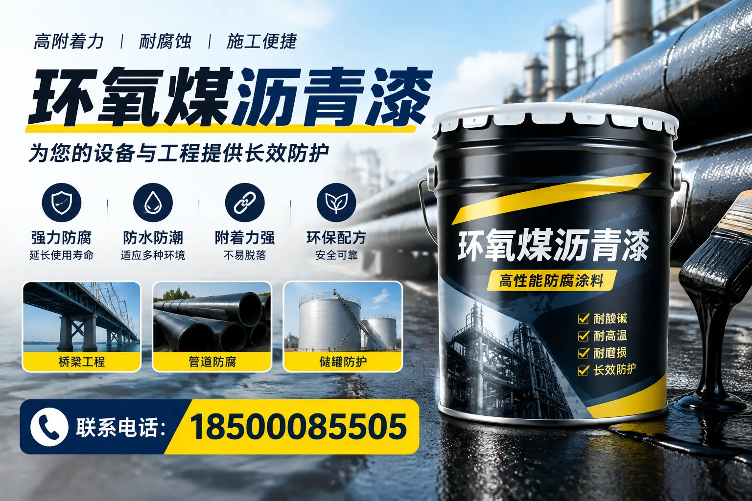 环氧煤沥青漆与其他涂料的对比分析，助力锦州企业决策