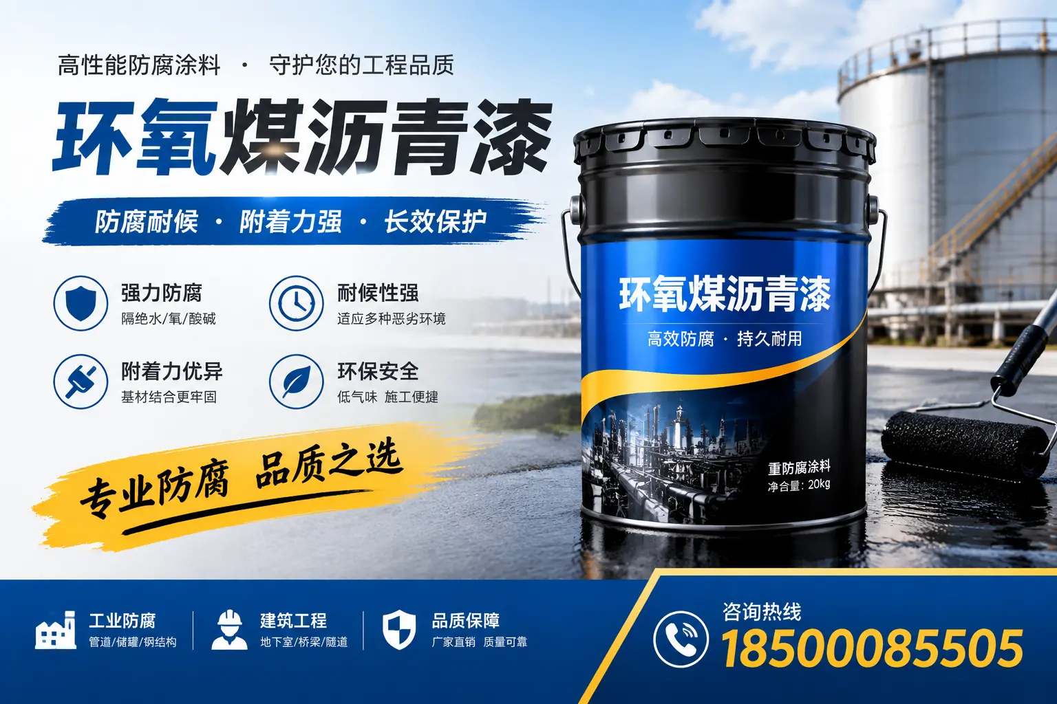 如何选择适合的环氧煤沥青漆？锦州市场选型指南